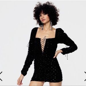 for love and lemons 🍋 black dress